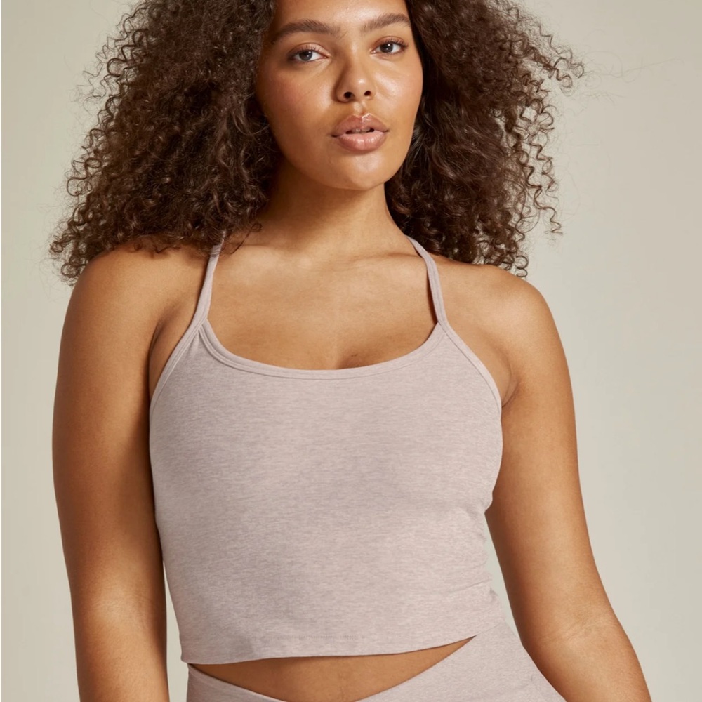 Beyond Yoga Light Pink Tank Top